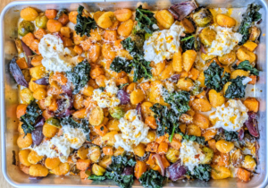 Crispy Gnocchi Winter Veg Traybake