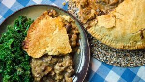 Mushroom & Stilton Pie