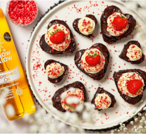 Valentines Strawberry Chocolate Cupcakes