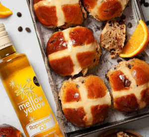 Chocolate Hot Cross Buns