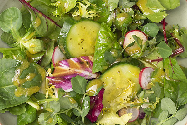 farrington's mellow yellow classic vinaigrette salad